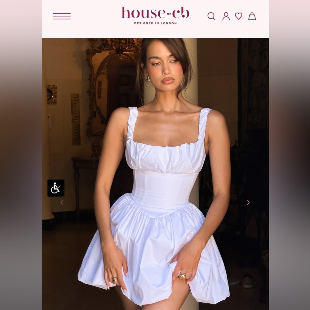 House of CB le puff dress